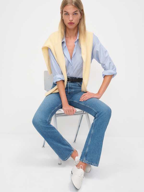 Buffy Oxford - White Leather